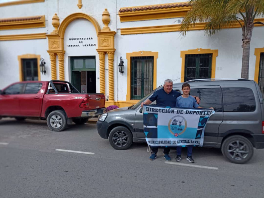 El atleta Wenceslao Martínez representó a General Lavalle en el Torneo