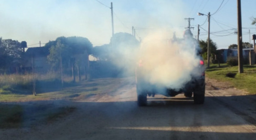 Comenzaron las tareas de fumigación en todas las localidades del part