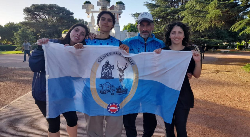 Lavalle participó de un festival de boxeo en Laprida