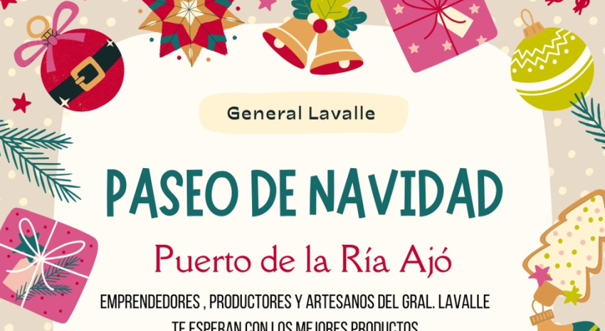 Este fin de semana habrá “Paseo de Feria Navideña” en el Puerto 