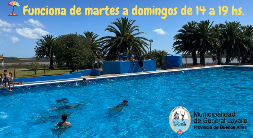 Te esperamos para disfrutar de la temporada de verano en la Pileta Mun