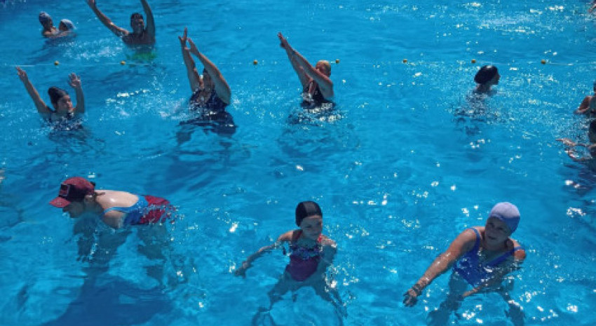 Esta tarde habrá clases de aquagym en el natatorio Sebastián Podazz