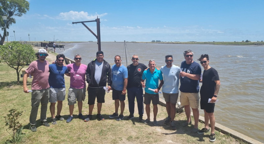 Los alumnos del curso de “Timonel de Yate” aprobaron el examen fin