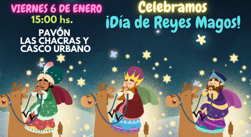 Mañana se celebrará el día de “Los Reyes Magos” con juegos, mú