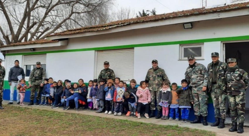 Alumnos del Jardín de Infantes N°902 de Pavón visitaron la sede de 