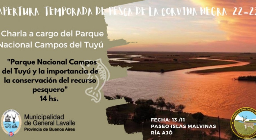 Este domingo será la apertura de “Temporada de pesca de la Corvina 