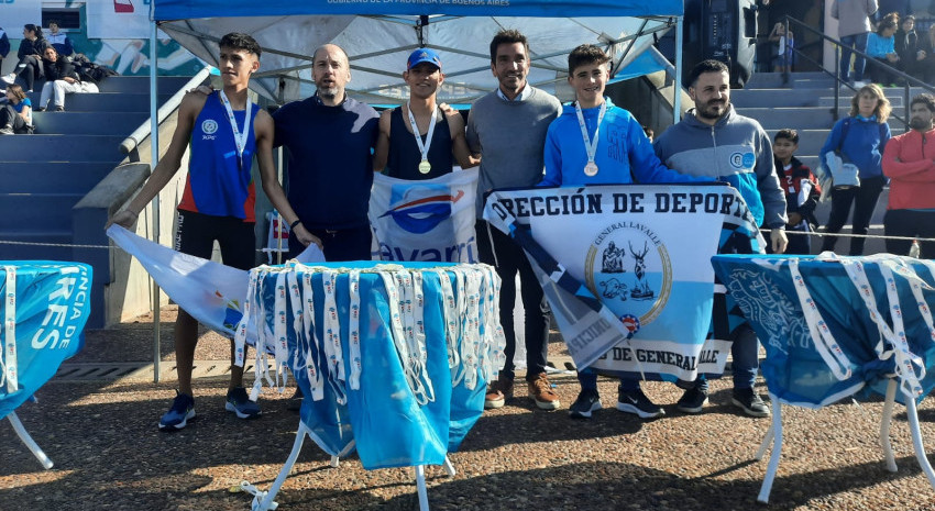 El atleta Wenceslao Martínez logró el tercer lugar en los Juegos Nac