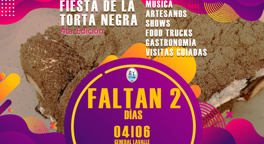 Faltan dos días para la “Fiesta de la Torta Negra