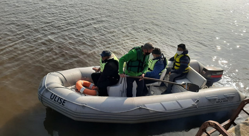 21 alumnos rindieron el 1° examen de “Timonel de Yate” en el Poli